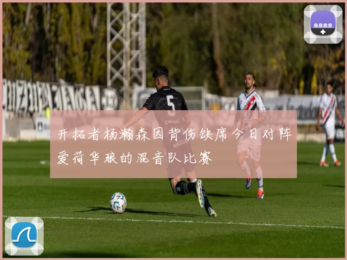 开拓者杨瀚森因背伤缺席今日对阵爱荷华狼的混音队比赛